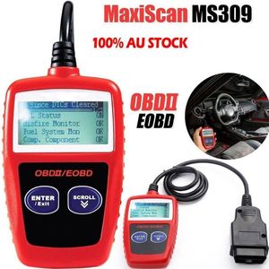 Ferramentas de diagnóstico MS309 OBD2 Scanner Code Reader MS Auto Tool OBD OBDII Engine