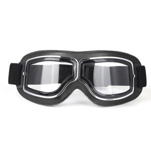 Motocross Goggles 헬멧 파일럿 스쿠터 레트로 오토바이 야외 흙 자전거 타기 빈티지 선글라스 안경