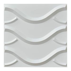 Art3d 3D Wall Panels Textured Design Stickers for Bedroom Living Room TV Backdrop Sofa Background (50x50cm,12 Tiles)