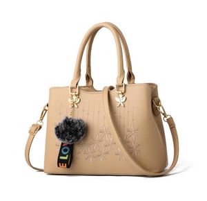 Hbp bolsa bolsas bolsas mulheres bolsas de couro bolsa de ombro mulher bolsa bolsa tote khaki cor 77777