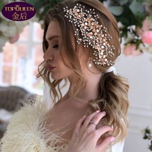 flower Plate Wedding Tiara Queen Baroque Crystal Bridal Headwear Crown Rhinestone with Wedding Jewelry Hair Accessories Diamond Bridal Headpieces