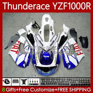 OEM Codework для Yamaha Thunderace YZF1000R YZF 1000R 1000 R 96 07 87NO.11 YZF-1000R 1996 1997 1998 1999 2000 2001 2002 2003 2004 2005 2005 2006 2007 Fairing Blue White Blk