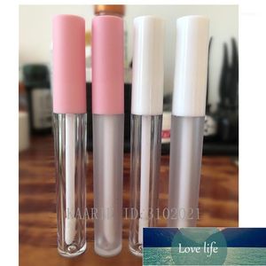 Storage Bottles & Jars Wholesale 2.5ml Empty Lip Gloss Tube Clear/Frosted Tubes Containers Mini Lipstick Refillable Lipgloss Tubes1 Factory price expert design