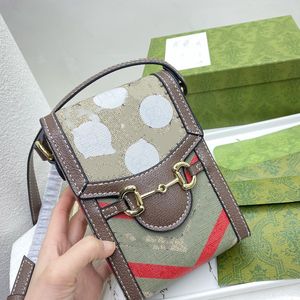 2022 designer lady horse bit messenger bags wallet fashion luxury handbag leather cowhide mini shoulder bag small wallet
