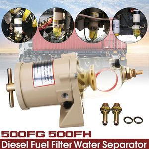 500FG 500FH Diesel Oil/Water Separator Trucks 90GPH Boat Filter Marine Engine Fuel