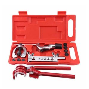 Professional Hand Tool Sets 11pc Pipe Flaring Kit Brake Fuel Tube Repair Flare With Cutter Bending Set