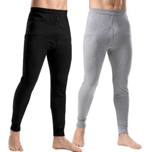 Men Long Johns Winter Thermal Underwear Warm Thermo Underpants Mens Elastic Leggings Long Pants for Male Winter Clothes 211108