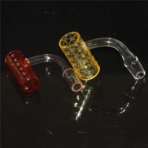 22mm OD banger Smoking Accessories Beveled Edge Domeless Nails Bucket 10mm 14mm 18mm Male Female for bong glass carb cap