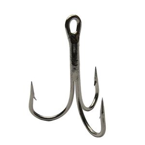 Ganchos de pesca 5-25 pcs / lote de tréble carpa carpa Pesca afiada Triple Fishhook Santwater Terminal Tackle Tamanho 16-12 / 0