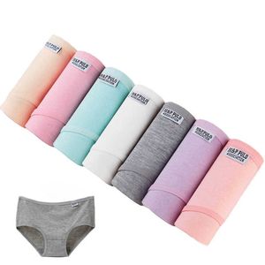 7 pcs / lote calcinha cueca mulheres meninas plus size briefs sólido sexy calcinha string lingeries cálcinas shorts cuecas cuecas 110720