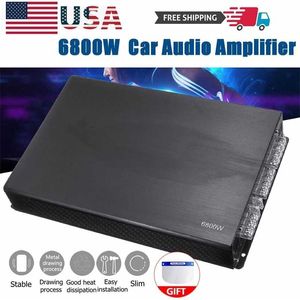 6800 Watt WD628 Car-Audio-Leistungsverstärker 4-Kanal-12-V-Verstärker für den Heim-Subwoofer 211011