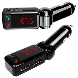 FM-Modulator Auto MP3-Player Freisprecheinrichtung Wireless Bluetooth-Kit FM Sender LED Auto MP3-Player USB-Ladegerät Autozubehör