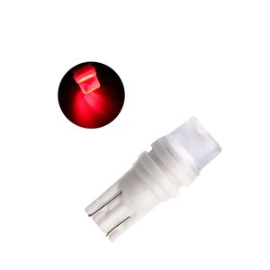 50ピース赤い自動T10 W5W 5730ハイブライトセラミックスLEDの電球は194 168車のクリアランスランプライセンスプレート読書ライト12V