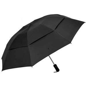 Перевернутый ветрозащитный компактный внутри внешний автоматический открытый и близкий дождь зонтик для женщины 210223