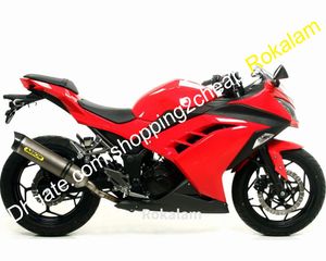 Ninja EX300 FARATING Ajuste para Kawasaki EX300R ZX300 ZX EX 300 Red Black Abs Motorcycle Careneiras 2013 2014 2015 2016 (moldagem por injeção)
