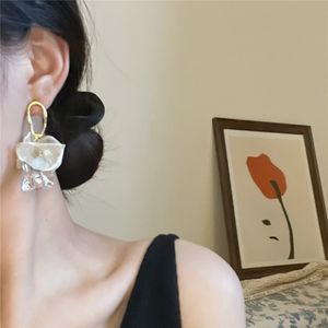 AFSHOR 2022 nouveauté charme luxe mode coréenne grande goutte boucles d'oreilles charmantes boucles d'oreilles pour les femmes concepteur fête mariage bijoux cadeau