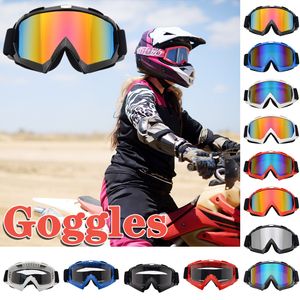 Outdoor Men's and Women's Motorcycle Goggles Gogle narciarskie Off-Road Goggles Outdoor Wiatroszczelne Lustra Kask Okulary Jazda narty