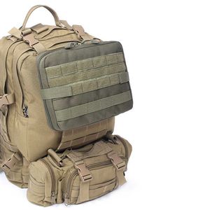 Outdoor wojskowy Molle Narzędzie EDC Narzędzie Talii Pakiet Tactical Medical First Aid Wouch Holder Phone Torba Łowiecka Q0721