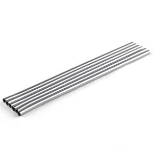20 oz Stainless Steel Straw Durable Bent Drinking Straw Curve Metal Straws Bar Family kitchen For Beer Fruit Juice Drink Party Accessory 851