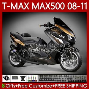 Korpus motocyklowy dla Yamaha T-MAX500 TMAX-500 MAX-500 T 08-11 Nadwozie Color 107NO.59 Tmax MAX 500 TMAX500 MAX500 08 09 10 XP500 2008 2009 2010 2011