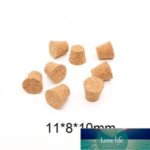 Bar Tools 11*8*10mm mini Test Tube Glass Bottle Stopper Small Soft Wood Corks Free