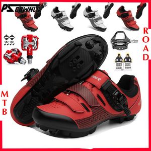 Cyklingskor 2021 Sommar MTB Skor Män Sport Rutt Cleat Road Dirt Bike Speed ​​Flat Sneaker Racing Kvinnor Cykel Mountainbike 47