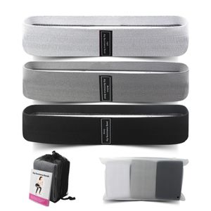 Booty Band Unisex HIP CORM CORD CONTER Сопротивление полоса тренировки Упражнение для ног Бедро Глялью прицвета полосы приседания не скольжения Dropshipping C0223