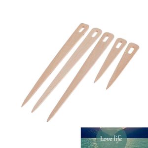 1 PC DIY Weaving Tool Drewno Woven Sweter Szalik Gobelin Head Tools Stick Hook Crochet DIY Single Loom Bobbin U2v1