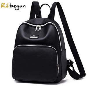 Women Backpack Fashion Black High Quality Waterproof Nylon Cute for Women Large Capacity Travel Bag for Teenager Girl