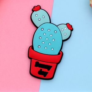 newFridge Carton Magnets PVC Colorful Magnet Sticker Plastic Refrigeator 3D Cute Sticker Home Furnishing Decorate EWC6693