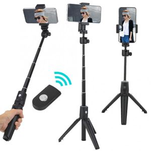 Monopods 2 w 1 Selfie Statyw Stojak z pilotem dla Androida dla IOS Mobile Telefon Kompatybilny Bluetooth