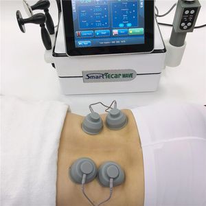 Tecar Diathermy RF massager Machine for pain relief body relaxing EMS slimming equipment ED shockwave device