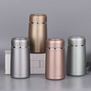 !! 320ml mini carino caffè boccette di aspirapolvere thermos in acciaio inox da viaggio bevande bottiglia d'acqua termoses tazze e tazze 210907