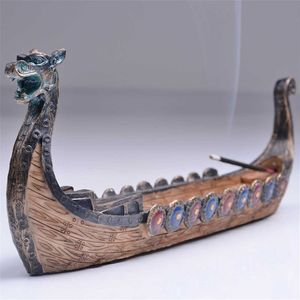 Dragon Incense Stick Holder Hand Carved Carving Censer Ornaments SH190924