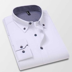 17 Arrival Men Shirts Long Sleeve Fashion Causal Male Clothes Soft Comfortable Business Formal Dress GT01 210721