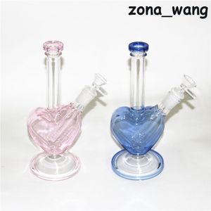 glass bongs Bong dab rig hookah big colorful beaker water pipe smoking base heady with ice catcher silicone nectar