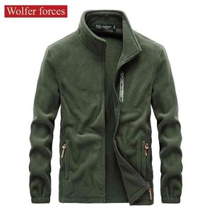 Sweater Jackets Man Large Size Clothing MEN FASHION Menswear Hoodless Men's Jackets Spring Jaket Clothes Military Uniform 210923