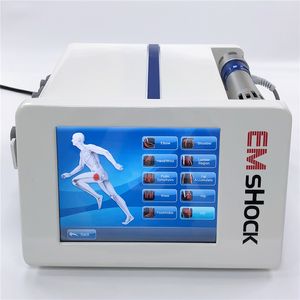 Kompaktstorlek Elektrisk muskelstimulering Viktminskning Maskin Dubbelvåg typ Fysisk ESWT Shockwave Therapy Equipment för att behandla ED