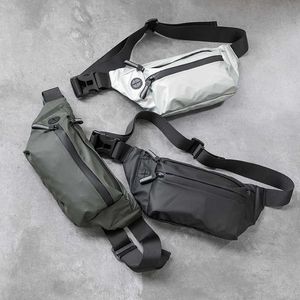 Waterproof Man Waist Bag Fashion Chest Pack Outdoor Sports Crossbody Bag Casual Travel Unisex Bum Belt Bag 210708