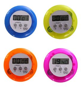 Novelty Digital Kitchen Timer Kök Hjälper Mini Digital LCD Kök Räkna Down Clip Timer Larm DH8557