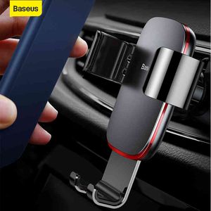 Huawei Car Air Vent Mount Metal Gravity Support電話のボイスホルダーのBaseus Universal Phone iPhone