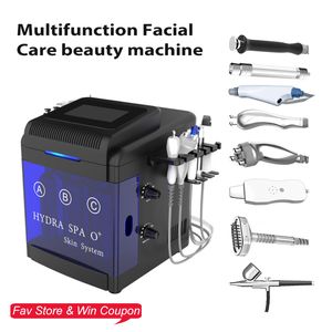 Multifunktion Hydro Skin Deep Cleansing Dermabrasion Blackhead Removal Machine Bio Lift Facial Beauty Salon Equipment