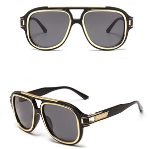 Мужские солнцезащитные очки 5 цветов хорошего качества дизайнер роскошного дизайнера черные солнцезащитные очки UV400 Cool Shades Оптовые