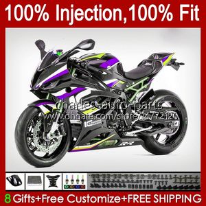 Форма для инъекций тела для BMW S1000 Purple BLK S-1000 S 1000 RR 2019 2020 2021 Кузов 21Но.75 S 1000RR S-1000RR S1000-RR 19-21 S1000RR 19 20 21 22 OEM Fairing 100%