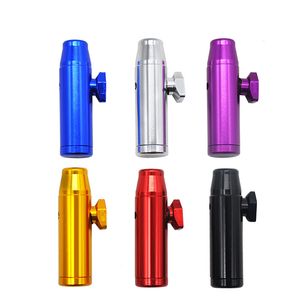 Aluminum of TOPPUFF Water Pipe For Smoking Sniffer Metal Flat Point Tobacco Fittings Free Delivery