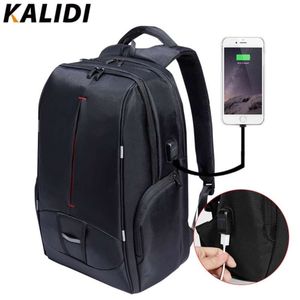 Kalidi À Prova D 'Água Portátil Mochila 17,3 polegadas Sacos de Viagem USB 17 polegadas Escola Homens Mochilas Mulheres Bagpack Casual 15,6 polegadas Daypack 210929