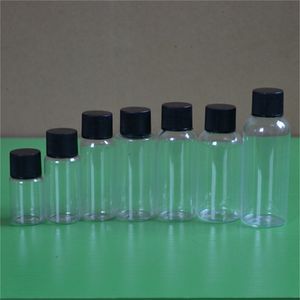 送料無料10ml 15ml 20ml 25ml 30ml 40ml 50ml 60ml 100ml 120mlプラスチックボトルローションシャンプーサンプルクリームラテックスコンテナ337 S2