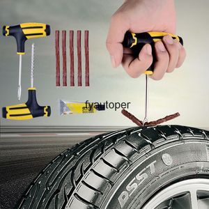 Car Tire Repair Tool Kit Studding Set Auto Bike Tubeless Tyre Puncture Plug Garage s