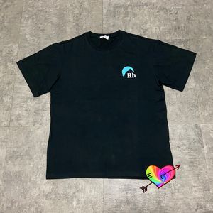 High Street Kurzarm T-shirt Casual Männer Frauen 1:1 Qualität Logo Tee Leicht Oversize Tops Berg