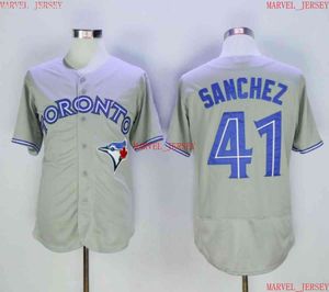 Mężczyźni Kobiety Młodzież Aaron Sanchez Baseball Jerseys Stitched Dostosuj dowolny numer nazwiska Jersey XS-5xl